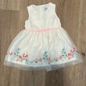 Carter's Cream A-Line Sundress for Wedding Guests
